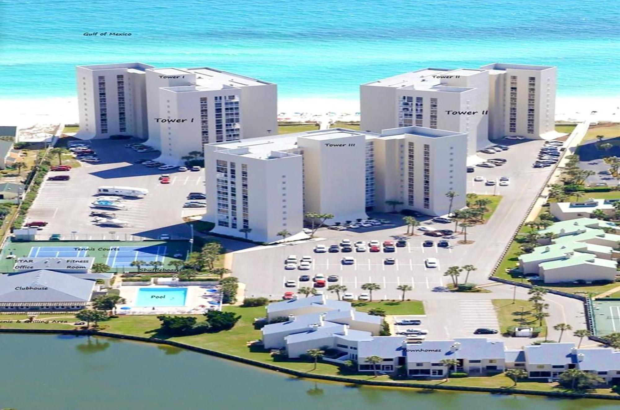 Shoreline Towers Townhouse 4-3 Destin Luaran gambar